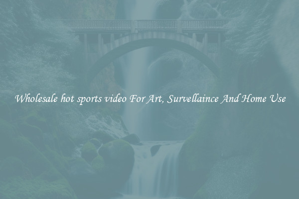 Wholesale hot sports video For Art, Survellaince And Home Use