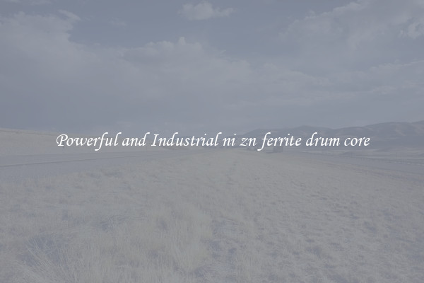 Powerful and Industrial ni zn ferrite drum core