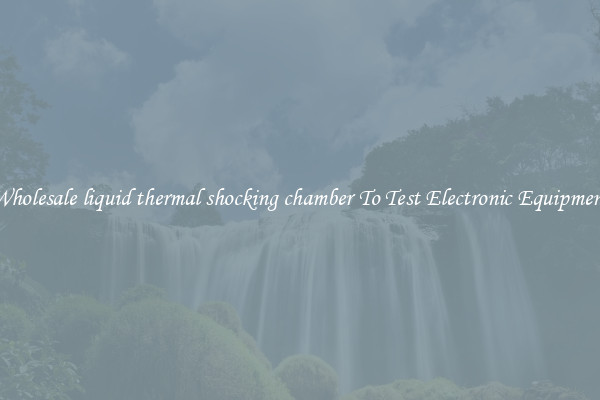 Wholesale liquid thermal shocking chamber To Test Electronic Equipment