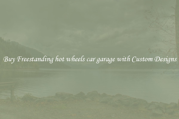 Buy Freestanding hot wheels car garage with Custom Designs